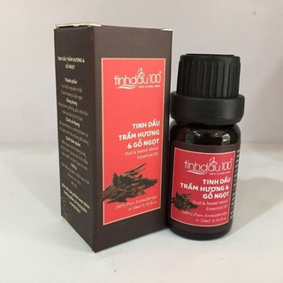 Tinh dầu trầm hương và gỗ ngọt 10ml Tinh Dầu 100