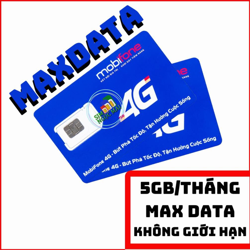 SIM 4G MOBI FULL KHÔNG GIỚI HẠN DATA CHỈ 50K/THÁNG - THOẢI MÁI CHƠI GAME - TRUY CẬP KHÔNG GIỚI HẠN (giá khai trương )