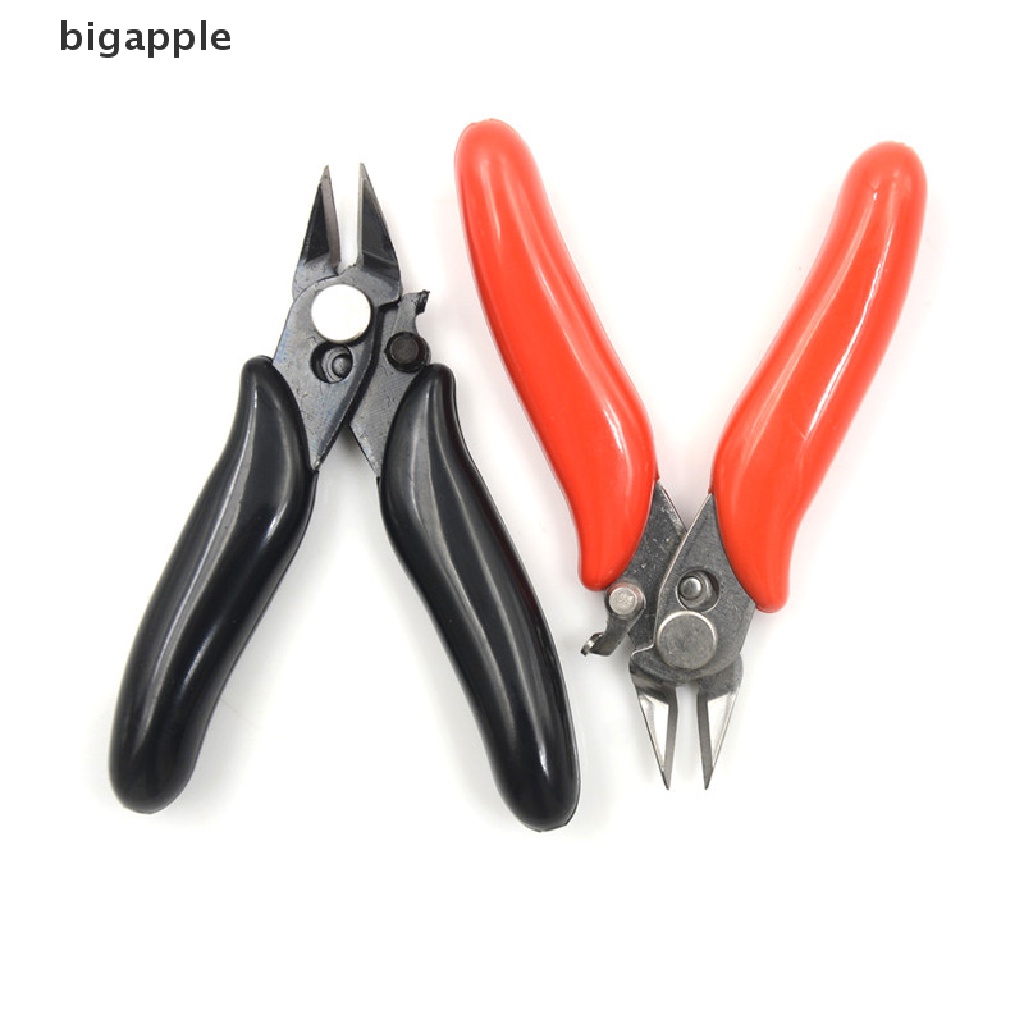 bigapple Mini Diagonal Side Cutting 3.5&quot; Sharp Pliers Cable Wire Cutter Repair Hand Tool RDG