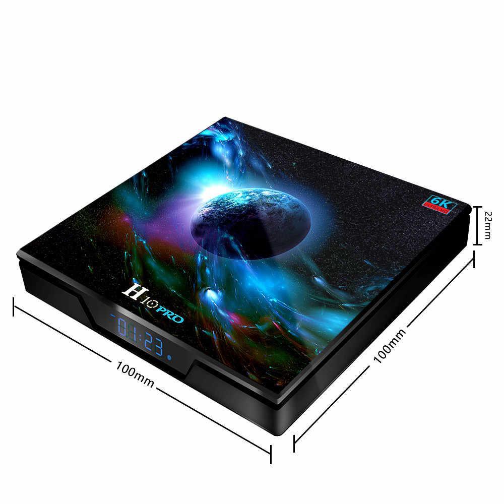 H10 Pro Hệ Điều Hành Android OS 9.0 TV Box Allwinner H603 Quad Core 4GB DDR3 32GB Set Top Box 2.4G/5G Wifi Kép Hỗ Trợ 6K