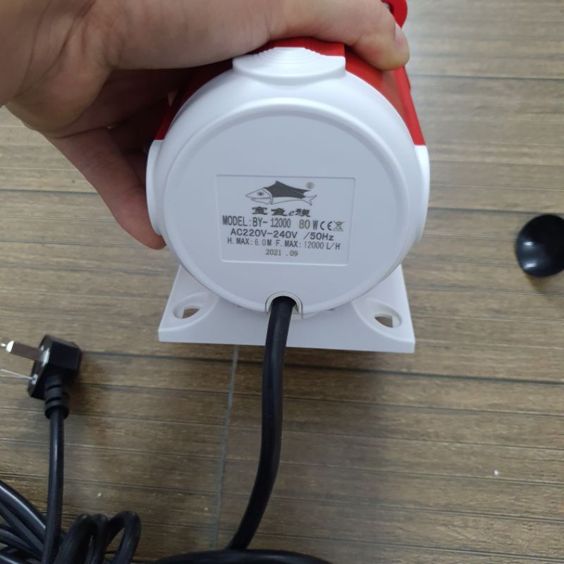 Máy Bơm chìm BAOYU BY Cao Cấp công suất lên tới 12000 L/H Siêu Tiết Kiệm điện