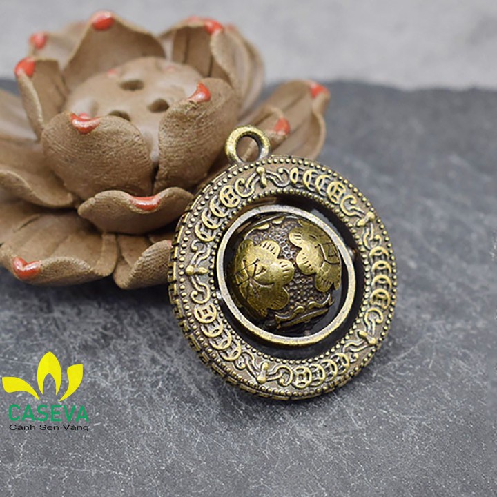 Móc Khóa Đồng Phong Thủy ĐÁO PHÚC LUÂN, Móc Khóa Xe Máy Đồng Thau CASEVA