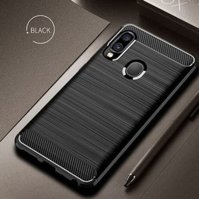 Ipaky Ốp Điện Thoại Sợi Carbon Cho Samsung S8 S8 Plus S9 S9 Plus S10 Plus