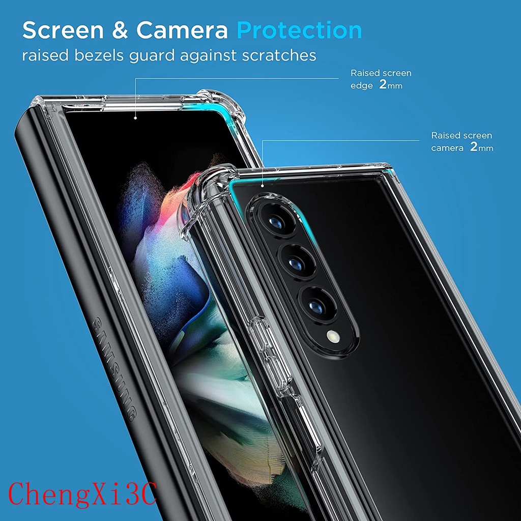 Ốp lưng Samsung Galaxy Z Fold 4 5G ốp điện thoại ZFlip 4 ốp ZFold 3 ZFold 2 ZFlip 3 ZFlip 2 ZFlip 1 ZFlip 5G Giá rẻ và giá cả phải chăng F7000 F7070 F7110 F7210 W21 W22 W23 Vỏ trong suốt F9160 F9260 F9360
