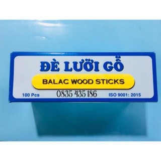 Que Đè Lưỡi Tiệt Trùng (Hộp 100 cái)
