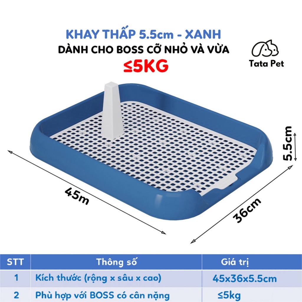 Khay vệ sinh cho chó cái đực nhỏ