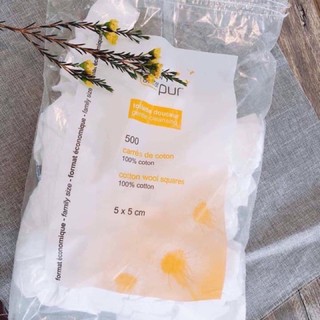 BÔNG TẨY TRANG TETRA 500 MIẾNG CỦA PHÁP