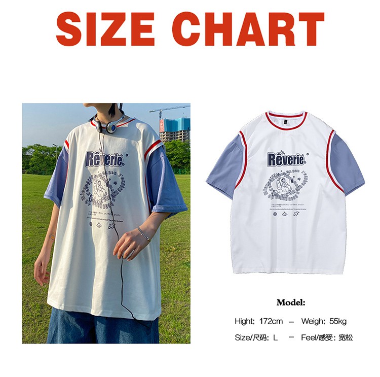 New Summer t-shirt Casual top Plus size t-shirt Korean Short Sleeve Men Tops Men's clothing