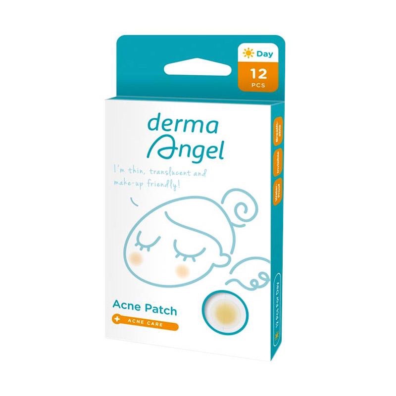 Miếng Dán Mụn Dùng Ban Ngày Derma Angel Acne Patch For Day 12 Miếng