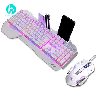 Combo Bàn Phím Cơ Và Chuột Màu Trắng N2Vn