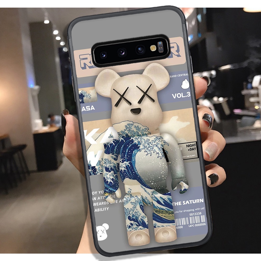 [HOT]ỐP SAMSUNG S8 - S8 PLUS - S10 - S10 PLUS - S10 5G  , In Hình Gấu Robot họa tiết L-V màu sắc cực đẹp.