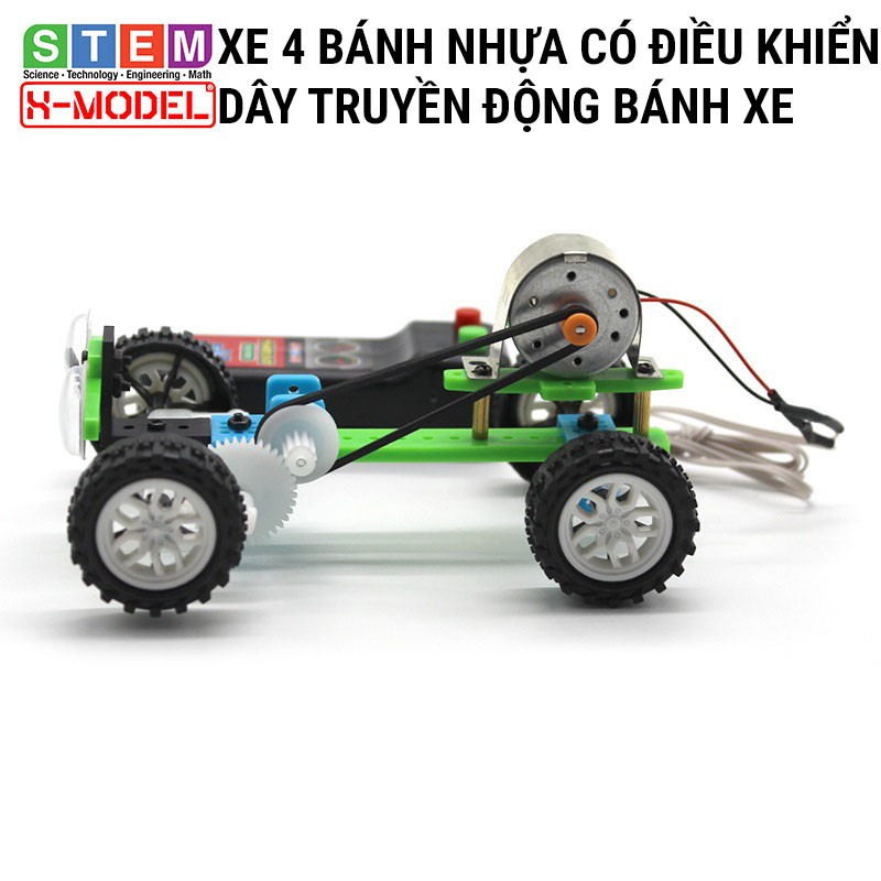 Đồ chơi thông minh, sáng tạo STEM Xe 4 bánh có điều khiển từ xa STEM X-MODEL ST31 cho bé [Giáo dục STEM, STEAM]