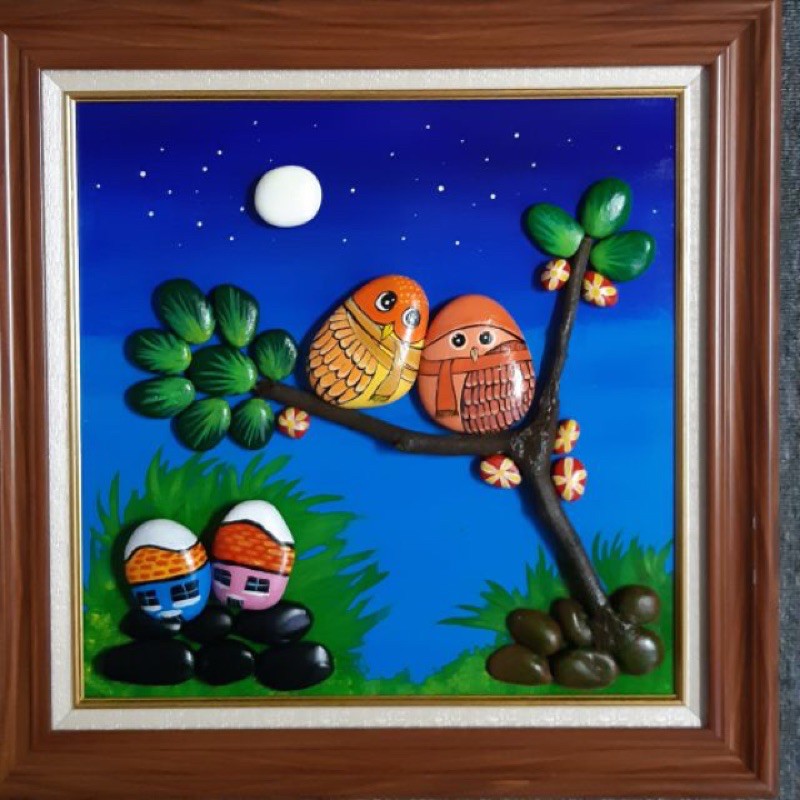 ĐÁ VẼ TRANH- VẼ CÂY XƯƠNG RỒNG (loại đẹp)