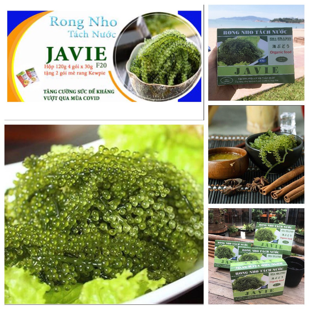 Rong nho tách nước Nha Trang 250gr + 1 chai mè rang