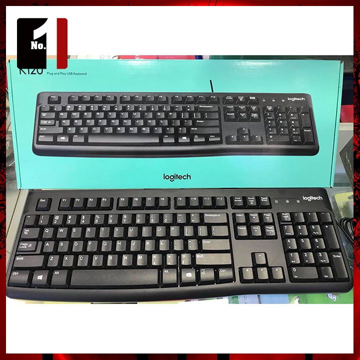 Bàn Phím Máy Tính Chính Hãng Logitech K120 Bàn Phím Vi Tính Laptop Pc Văn Phòng Có Dây