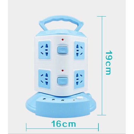 Ổ Điện 2 - 3 - 4 - 5 Tầng Xoay Đa Năng Có 3 Cổng USB Tiện Lợi - Dumi Shop