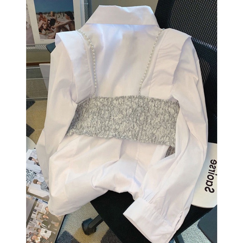 Áo Sơ Mi Tay Dài Thời Trang Mùa Hè Dễ Phối Đồ Cho Nữ