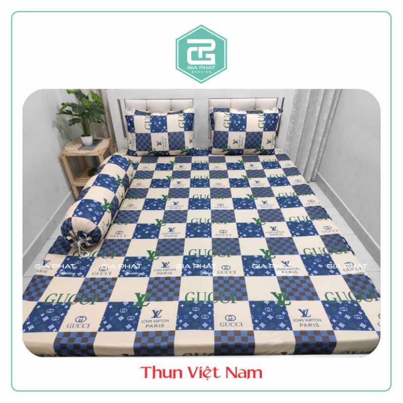 [ Link 6 ] Ga giường lẻ thun lạnh Việt Nam cao cấp ( không kèm áo gối)