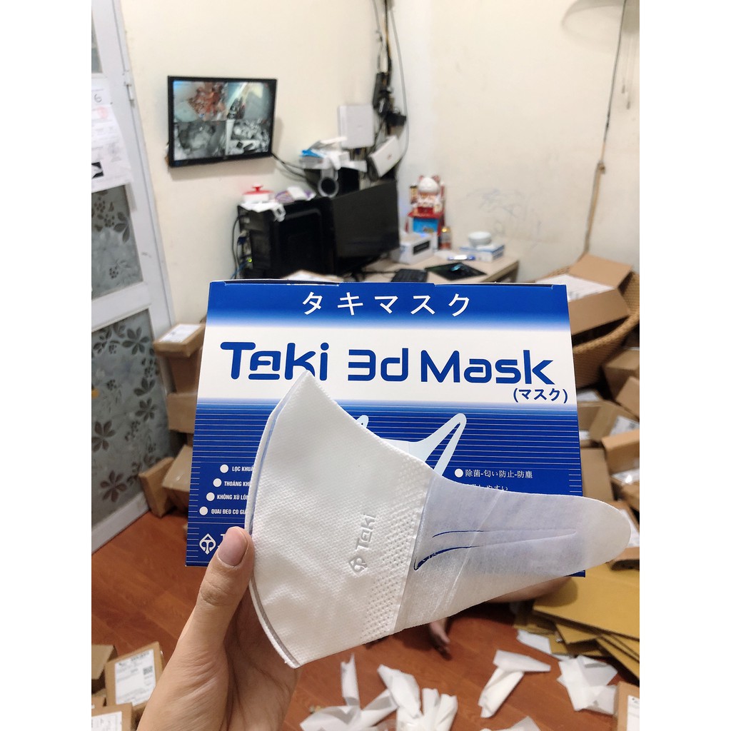 [Mã COSDAY giảm 8% đơn 150K] [Hộp 50c]Khẩu Trang 3D Mask Monji Công Nghệ Nhật Bản Chính Hãng Công Ty Thiết Kế Thời Trang | BigBuy360 - bigbuy360.vn