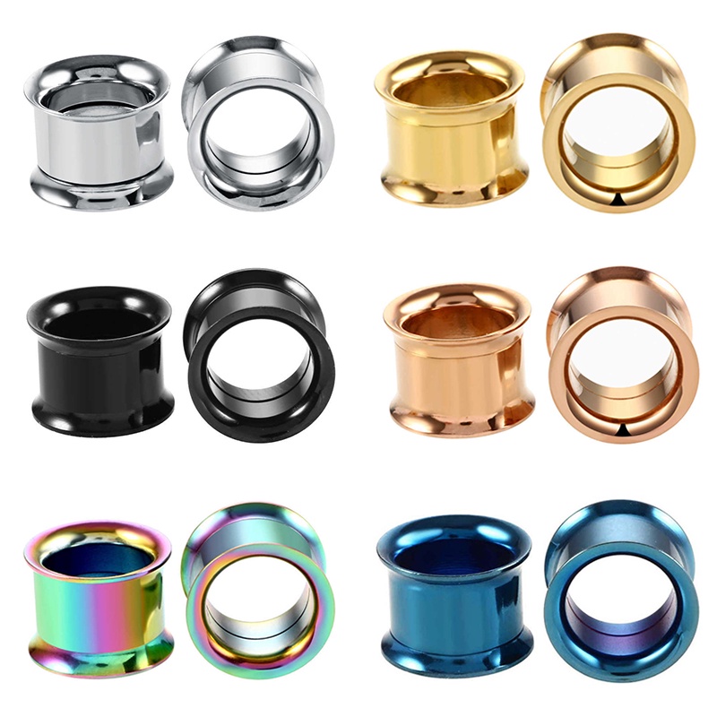 1 Khuyên Nong Tai Nam Thời Trang Bằng Thép Không Gỉ 316L 2-20mm