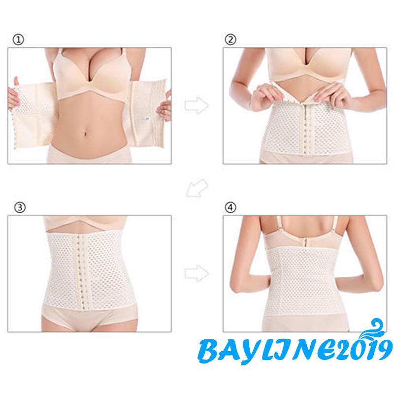 Đai nịt bụng định hình eo sau khi sinh thoáng khí cho nữ