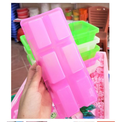 Khay làm đá 5 viên, 6 viên loại to vỉ làm đá tủ lạnh