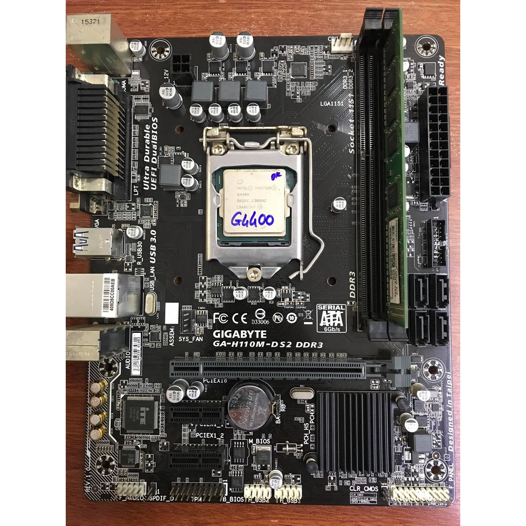 Combo Main Gigabyte H110 và các loại +G4400+Ram 4G DDR4