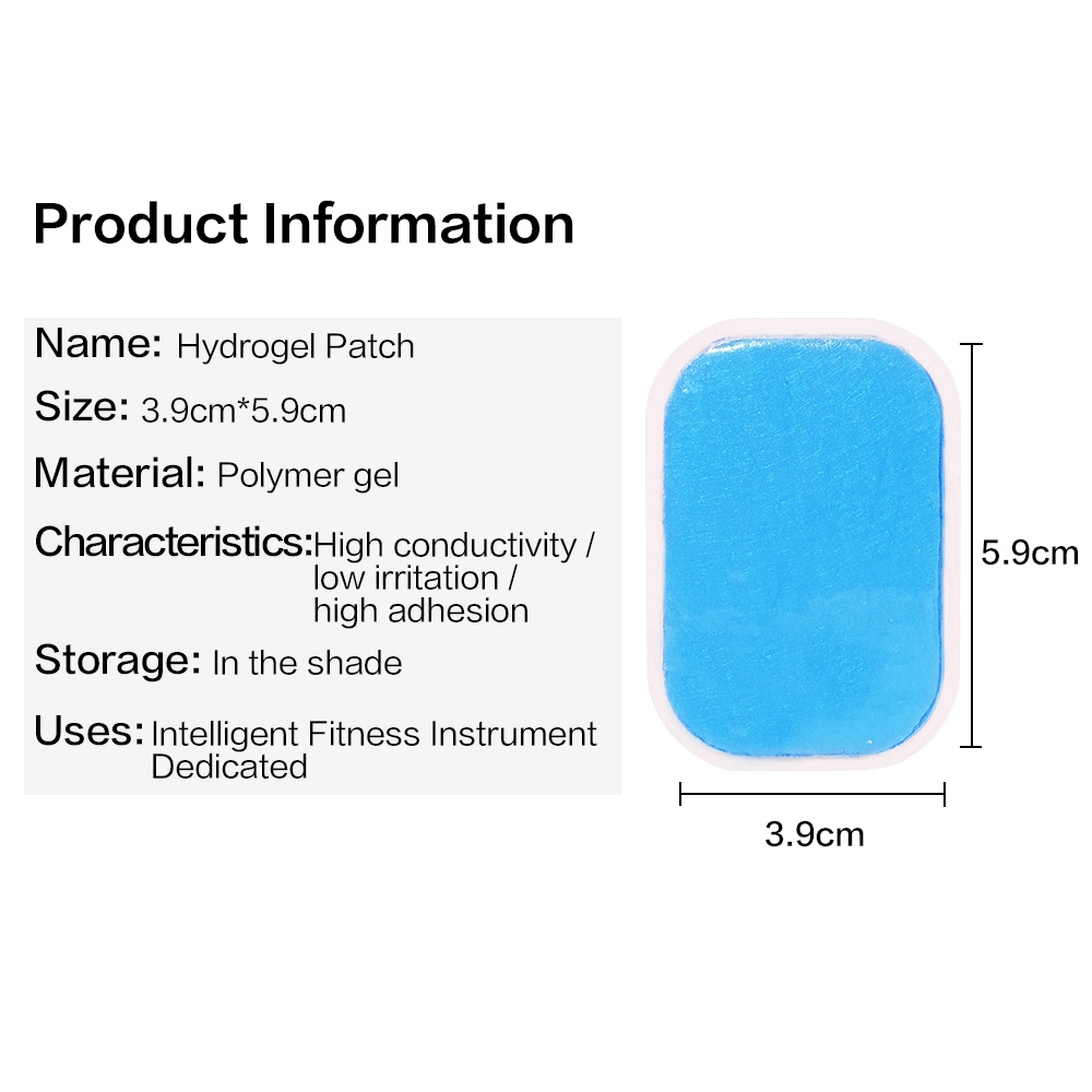 Bộ 2/4 Miếng Gel Mát Xa Bụng Suolaer Bằng ABS Kích Hoạt Tế Bào 4*6cm