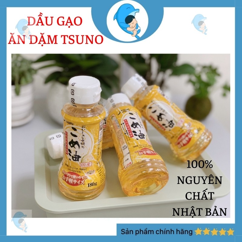 Dầu Gạo Cao Cấp Tsuno Nhật Bản Cho Bé Ăn Dặm 180g