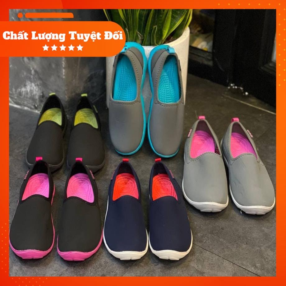 Giày lười nữ Cross Slip on Skimmer, Giày Đi Bộ Tập Thể Dục Nhẹ Êm, Size 35 36 37 38 39 - Sấu Vui Vẻ TNG