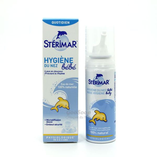STERIMAR BEBE - NƯỚC MUỐI XỊT MŨI CÁ HEO CHO TRẺ EM