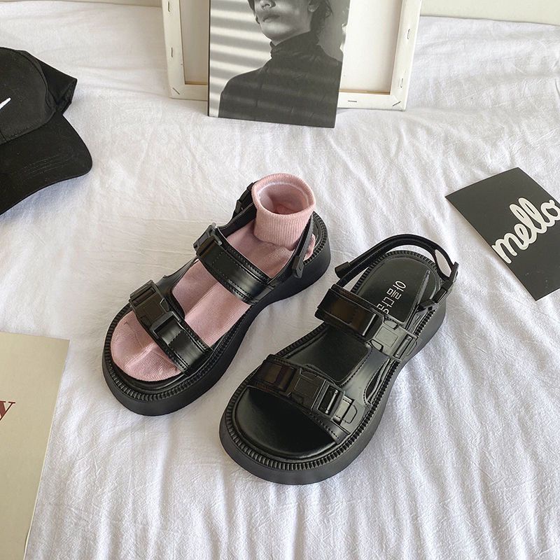 Dép Quai Hậu Ulzzang đế độn siêu xinh