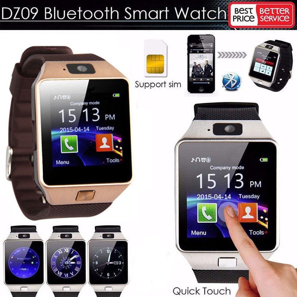 Đồng hồ thông minh SmartWatch DZ09 tiện dụng