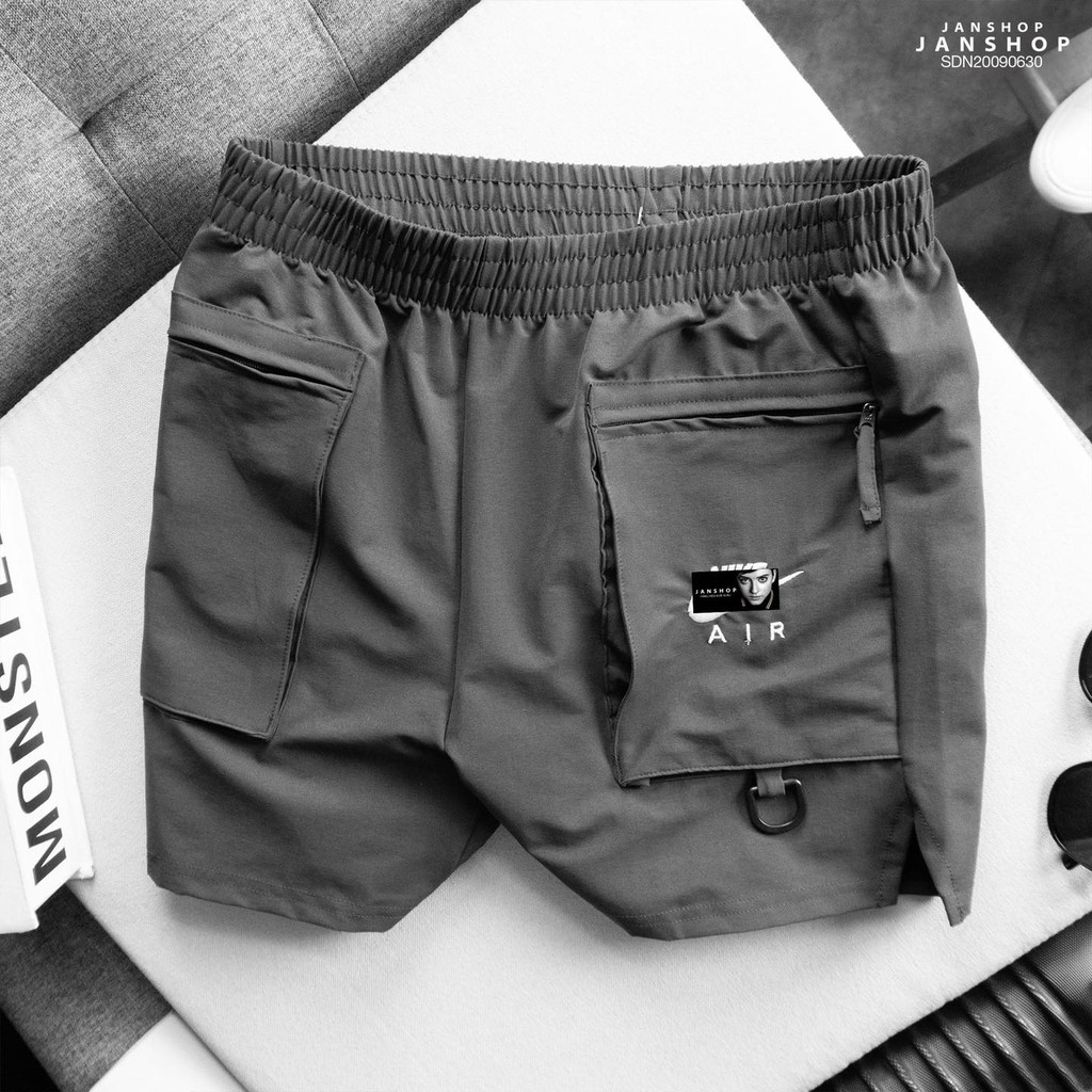 Quần short thể thao nam vải dù NK JANSHOP