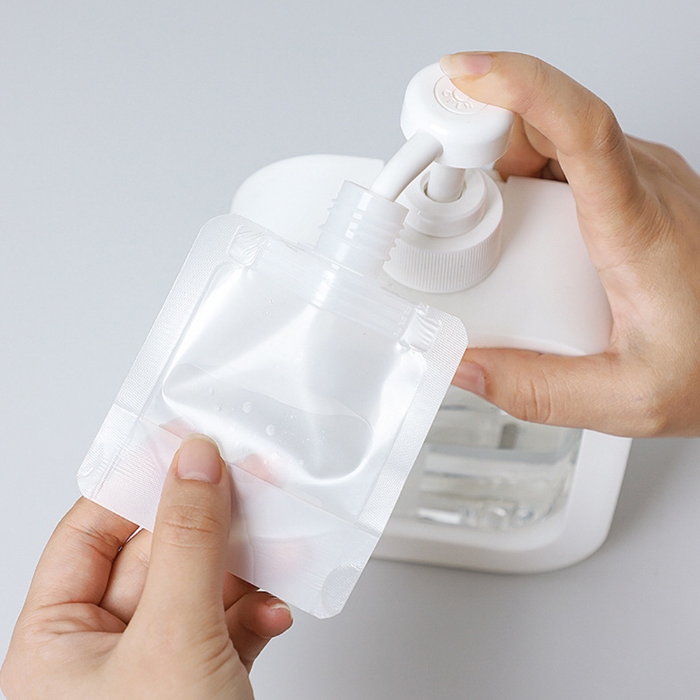 30/50/100ML Túi Chiết Mĩ Phẩm, Dầu Gội Có Thể Tái Sử Dụng, Tiện Ích Khi Đi Du Lịch