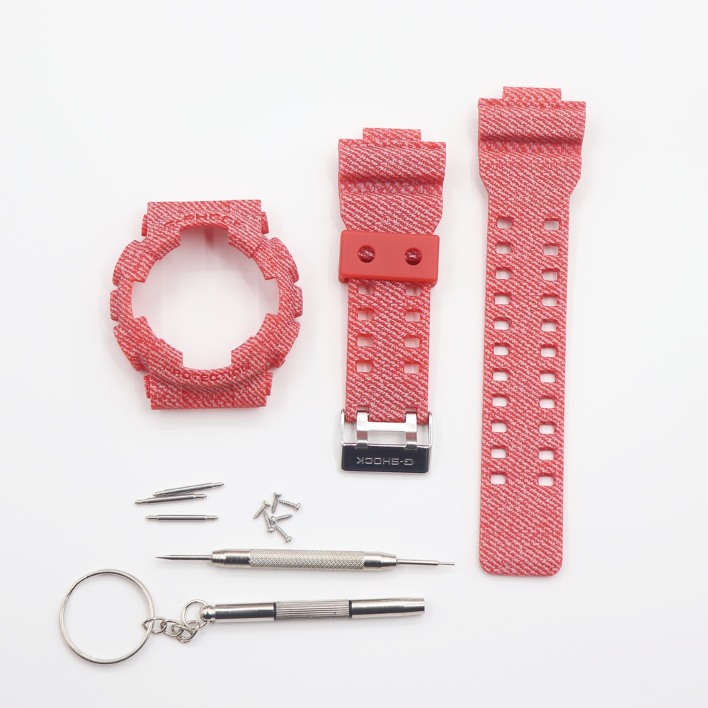Dây Đeo Họa Tiết Rằn Ri Chống Nước Dành Cho Đồng Hồ Casio G-SHOCK GA 120 GA-110 GA 100 GD-100 GD110 120 GA-110GB GAX-100