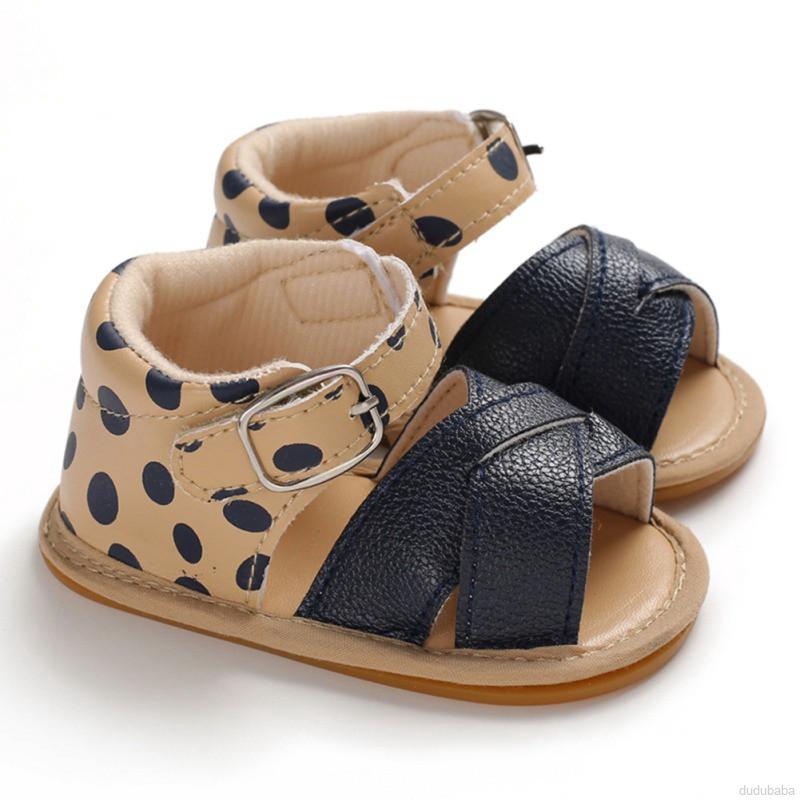 Giày Sandal Da Pu Cho Bé Từ 0-18 Tháng Tuổi