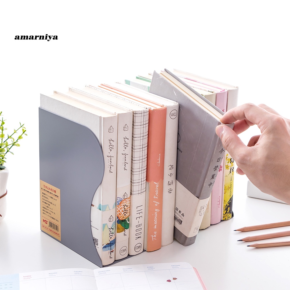 Giá Đỡ Sách Bằng Kim Loại Có Thể Gấp Gọn Tiện Dụng