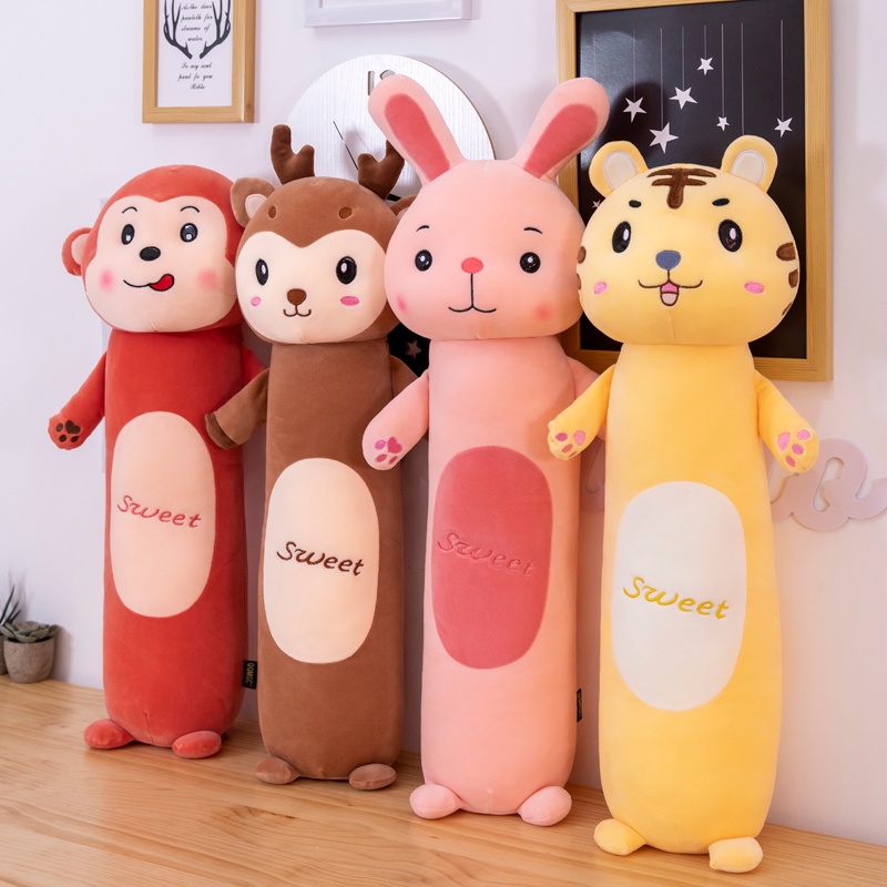 Gối ôm gấu bông hình thú nhồi bông ngộ nghĩnh đáng yêu chất lượng mềm mịn vải miniso BUMBEAR SHOP