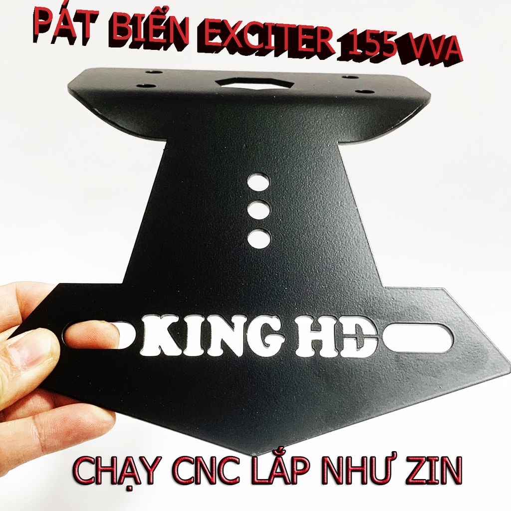 Pát Biển Số Exciter 155 vva, Exciter 2021 Siêu Dày Chắc Chắn ( Lắp Như Zin )