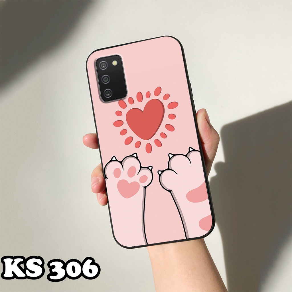 Ốp lưng Samsung A02s - Samsung A02 - Samsung A01 - Ốp in hình LoveCat - Chất liệu TPU siêu bền