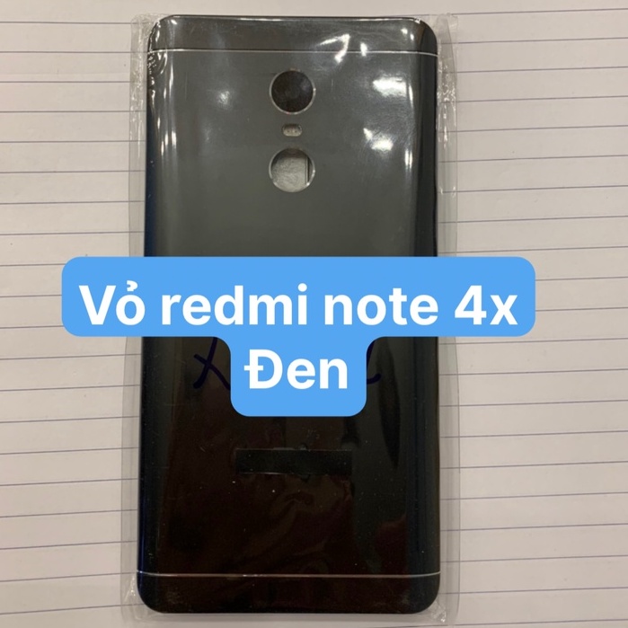 Bộ vỏ Xiaomi Note 4X gồm vỏ,sườn, phím , kính camera (lưu ý loại không có 2 ốc đít)