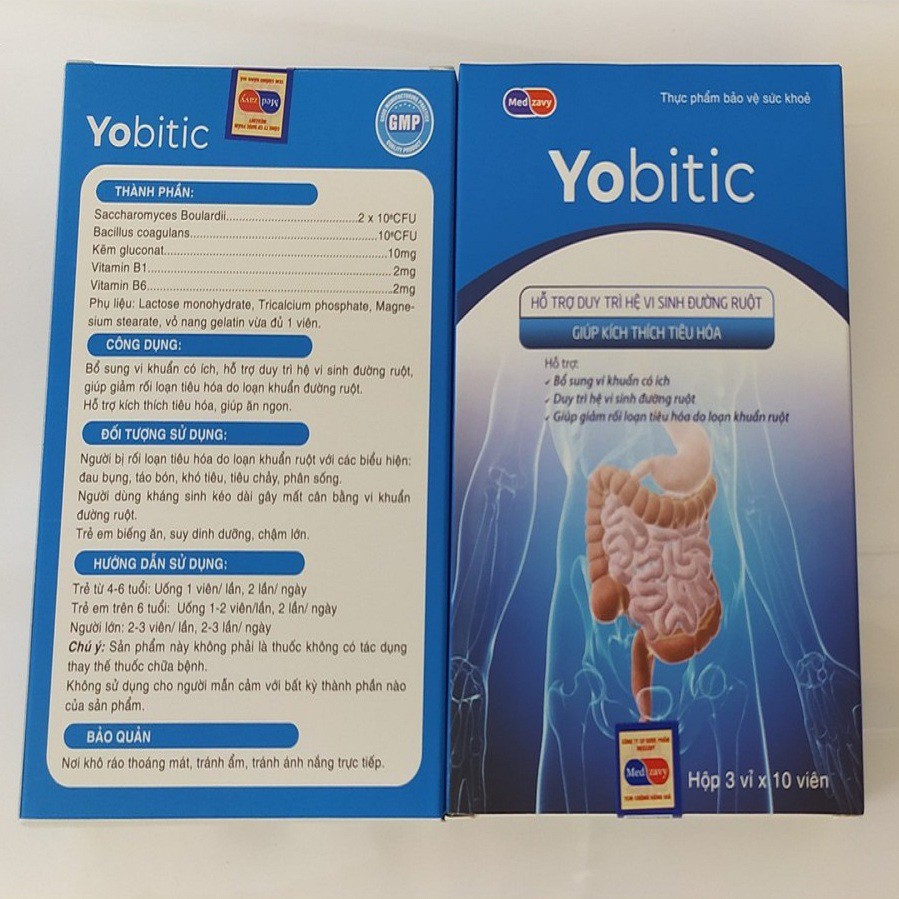 Men tiêu hóa Yobitic – Bổ sung lợi khuẩn giúp cân bằng hệ vi sinh đường ruột, giảm rối loạn tiêu hóa (30 viên)
