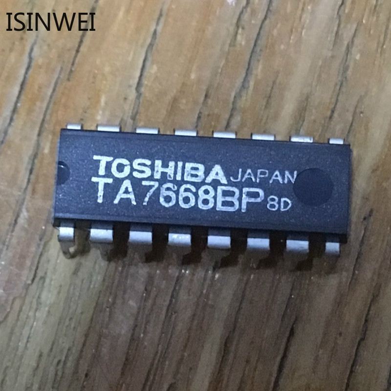 Set 2 chip khuếch đại Ic Ta7668Bp Dip-16 chất lượng cao