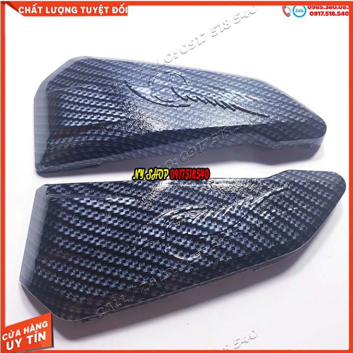 🏅 Ốp Gác Chân Nhỏ SH 2012 - SH 2020 / SH Mode 2013 - 2019 Sơn Carbon Bền Đẹp  🏅