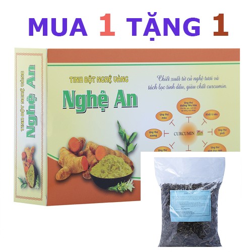 Mua 500g tinh bột nghệ tặng ngày 1kg chè vằng giảm béo