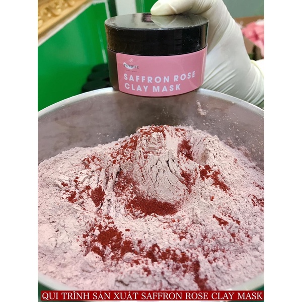 Mặt nạ Nhuỵ hoa nghệ tây đất sét trắng Saffron Detox Mask