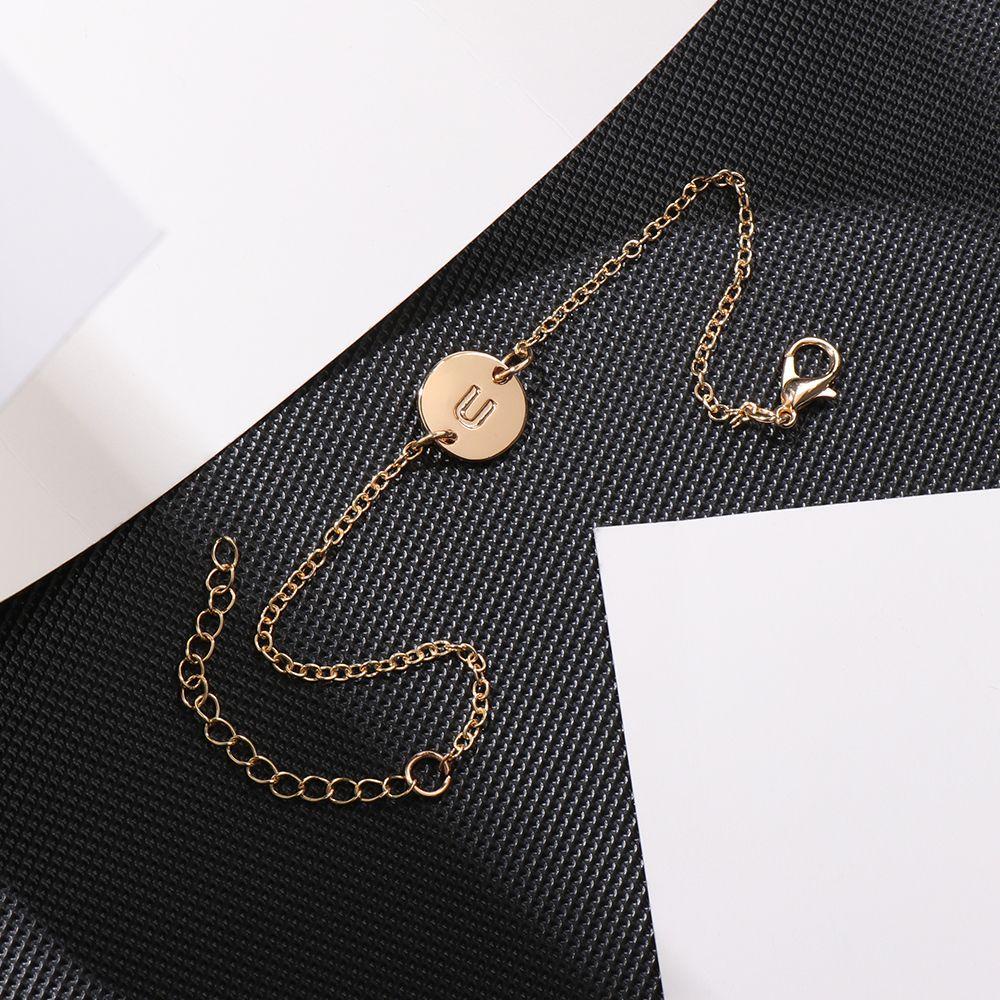 Vòng Tay Mặt 26 Chữ Cái BORAG|Vòng Tay Đi Biển Đính Đá Quý