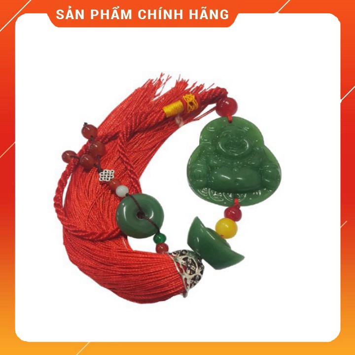 Bộ Khánh Ngọc Phật Di Lặc Phong Thủy Treo Trên Xe Hơi, Ô Tô PT-05 SM