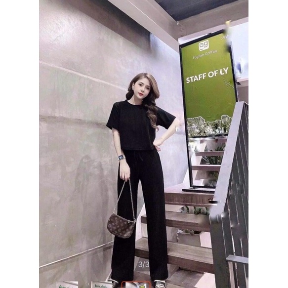 Set bộ thun dài borip, ĐÙI THUN GÂN CAO CẤP siêu mềm mịn co giãn thoáng mát cao cấp mặc ở nhà, mặc đi chơi